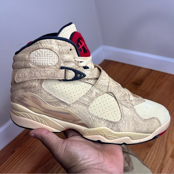 Air Jordan 8 Retro SE \'Rui Hachimura Black Samurai\' DO2496-700 Size 10.5M NoBox